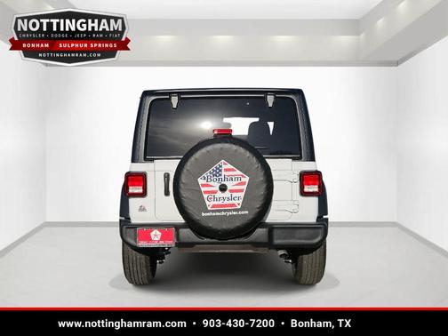 Bright White Clearcoat 2026 Jeep Wrangler Sport