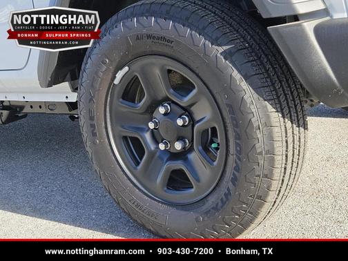 Bright White Clearcoat 2026 Jeep Wrangler Sport