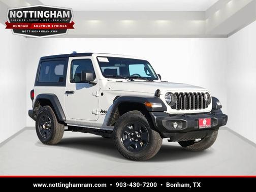 Bright White Clearcoat 2026 Jeep Wrangler Sport