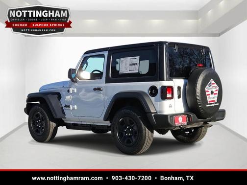 Bright White Clearcoat 2026 Jeep Wrangler Sport