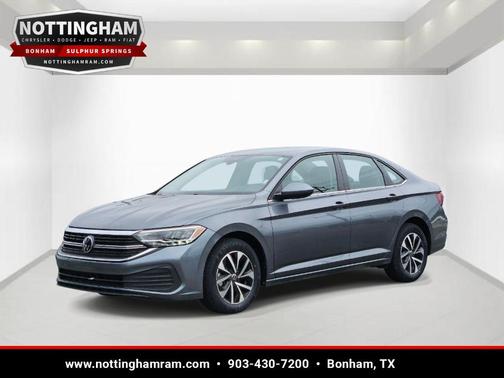 Platinum Gray Metallic 2024 Volkswagen Jetta 1.5T S