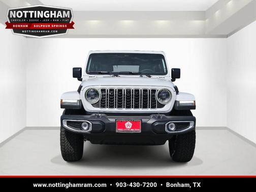 Bright White Clearcoat 2026 Jeep Wrangler Sahara