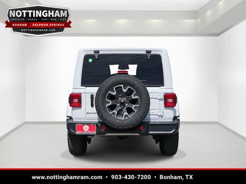Bright White Clearcoat 2026 Jeep Wrangler Sahara