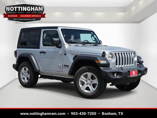 Silver Zynith Clearcoat 2023 Jeep Wrangler Sport