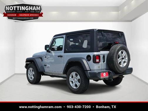 Silver Zynith Clearcoat 2023 Jeep Wrangler Sport