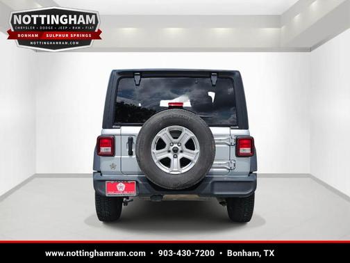 Silver Zynith Clearcoat 2023 Jeep Wrangler Sport