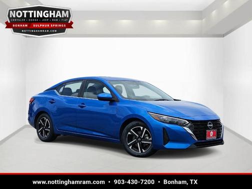 Electric Blue Metallic 2024 Nissan Sentra SV