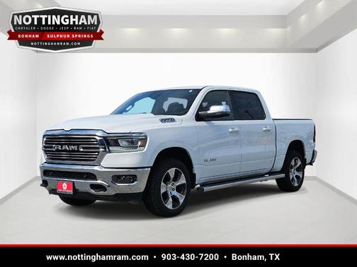 Bright White Clearcoat 2023 RAM 1500 Laramie