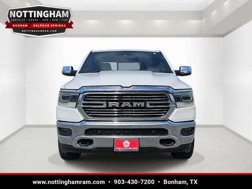 Bright White Clearcoat 2023 RAM 1500 Laramie