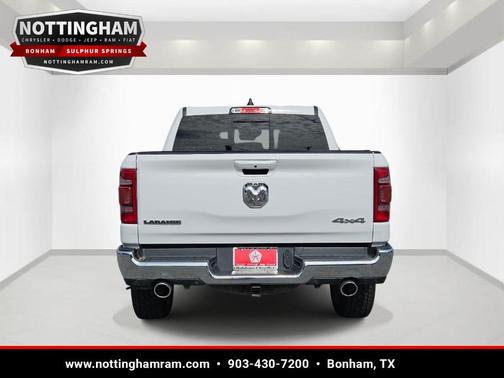 Bright White Clearcoat 2023 RAM 1500 Laramie