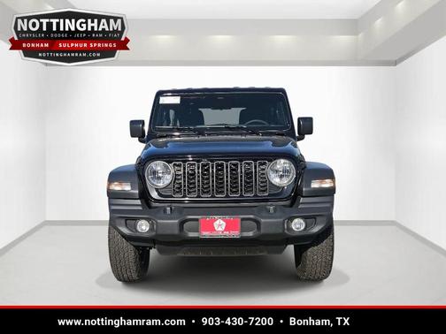 Black Clearcoat 2026 Jeep Wrangler Sport