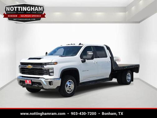 Summit White 2024 Chevrolet Silverado 3500 LT