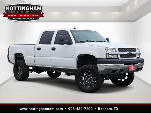 Summit White 2004 Chevrolet Silverado 2500 LS H/D Crew Cab