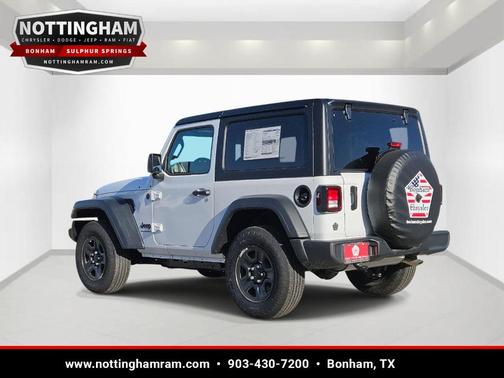 Bright White Clearcoat 2026 Jeep Wrangler Sport