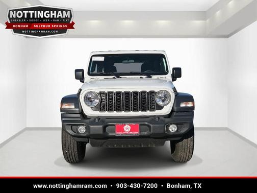 Bright White Clearcoat 2026 Jeep Wrangler Sport