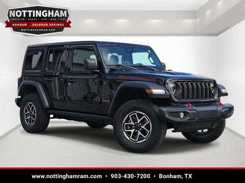Black Clearcoat 2024 Jeep Wrangler Rubicon