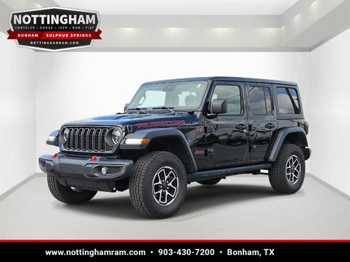 Black Clearcoat 2024 Jeep Wrangler Rubicon