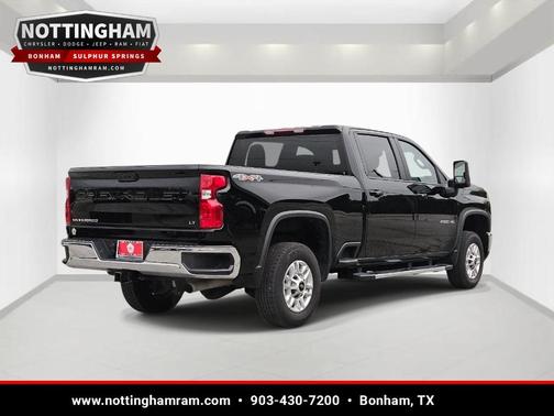 Black 2025 Chevrolet Silverado 2500 LT