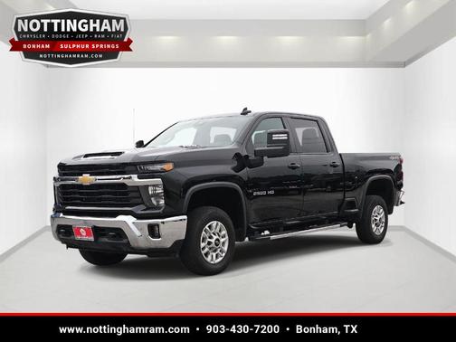 Black 2025 Chevrolet Silverado 2500 LT