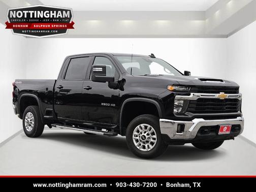 Black 2025 Chevrolet Silverado 2500 LT