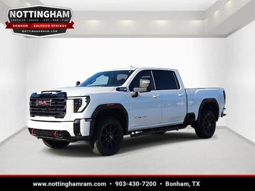 Summit White 2025 GMC Sierra 2500 AT4