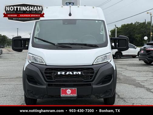 Bright White Clearcoat 2023 RAM ProMaster 2500 High Roof