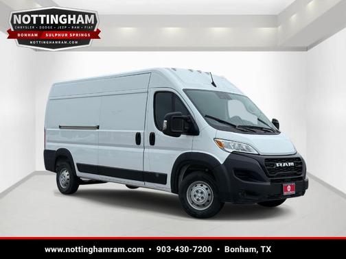 Bright White Clearcoat 2023 RAM ProMaster 2500 High Roof