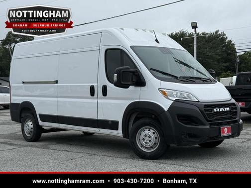 Bright White Clearcoat 2023 RAM ProMaster 2500 High Roof