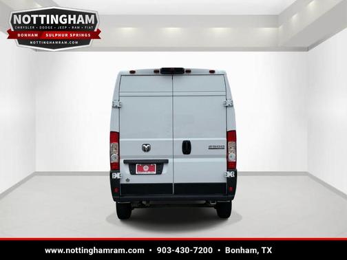 Bright White Clearcoat 2023 RAM ProMaster 2500 High Roof