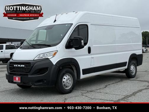Bright White Clearcoat 2023 RAM ProMaster 2500 High Roof