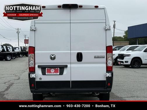 Bright White Clearcoat 2023 RAM ProMaster 2500 High Roof