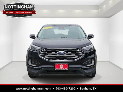 Agate Black 2023 Ford Edge Titanium