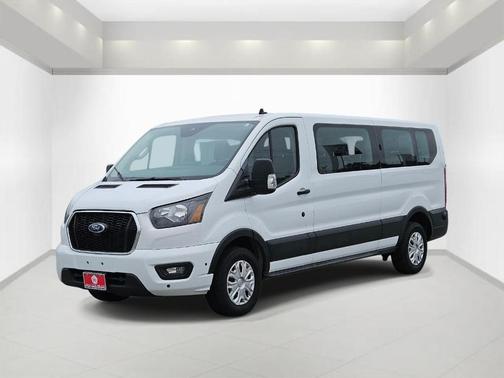 Oxford White 2024 Ford Transit-350 XLT