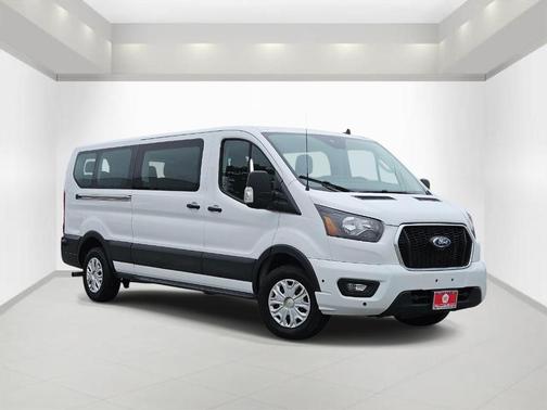 Oxford White 2024 Ford Transit-350 XLT