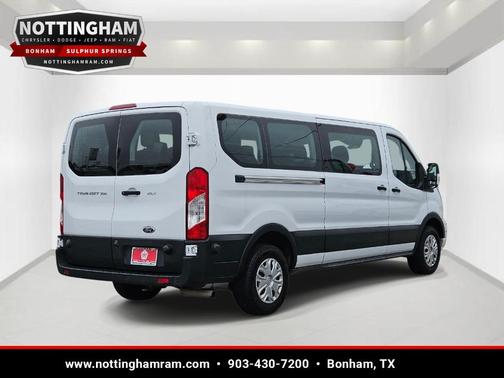 Oxford White 2024 Ford Transit-350 XLT