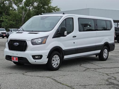 Oxford White 2024 Ford Transit-350 XLT