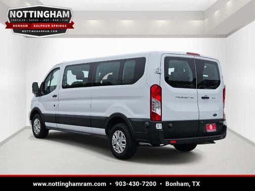Oxford White 2024 Ford Transit-350 XLT