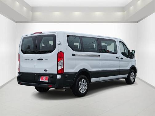 Oxford White 2024 Ford Transit-350 XLT