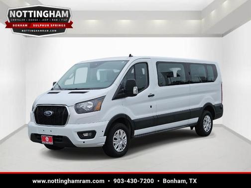 Oxford White 2024 Ford Transit-350 XLT