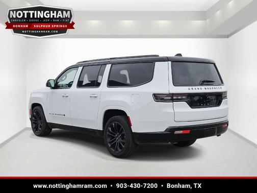 Bright White Clearcoat 2024 Jeep Grand Wagoneer L Series II