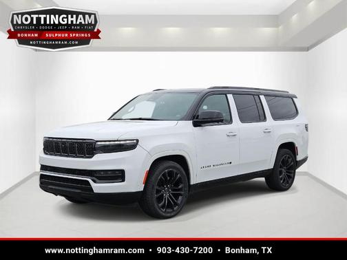 Bright White Clearcoat 2024 Jeep Grand Wagoneer L Series II