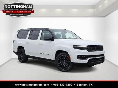 Bright White Clearcoat 2024 Jeep Grand Wagoneer L Series II