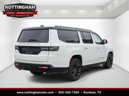 Bright White Clearcoat 2024 Jeep Grand Wagoneer L Series II