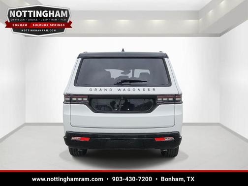 Bright White Clearcoat 2024 Jeep Grand Wagoneer L Series II