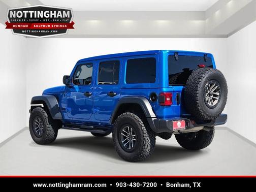 Hydro Blue Pearlcoat 2024 Jeep Wrangler Sport