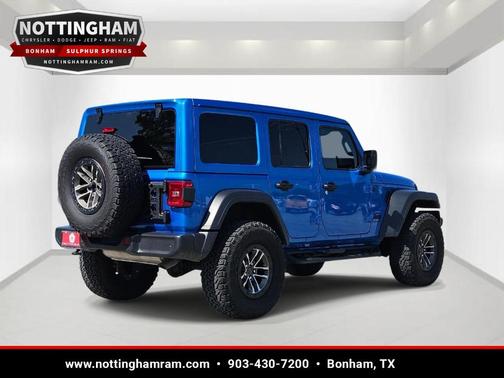 Hydro Blue Pearlcoat 2024 Jeep Wrangler Sport