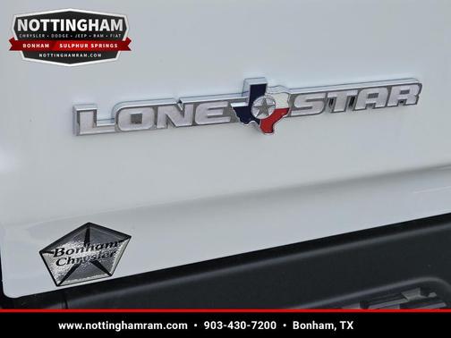 Bright White Clearcoat 2026 RAM 1500 Lone Star