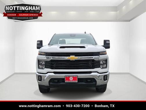 Summit White 2025 Chevrolet Silverado 2500 LT