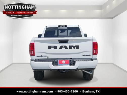 Bright White Clearcoat 2026 RAM 2500 Big Horn