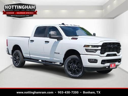 Bright White Clearcoat 2026 RAM 2500 Big Horn